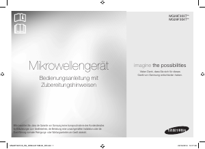Bedienungsanleitung Samsung MG28F303TCS Mikrowelle