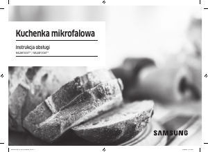 Instrukcja Samsung MG28F303TFK Kuchenka mikrofalowa