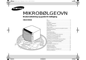 Bruksanvisning Samsung MR87 Mikrobølgeovn