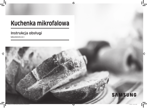 Instrukcja Samsung MS23K3513AS Kuchenka mikrofalowa