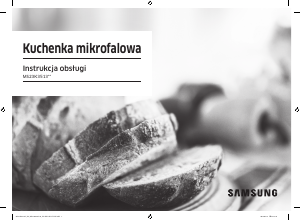 Instrukcja Samsung MS23K3513AW Kuchenka mikrofalowa