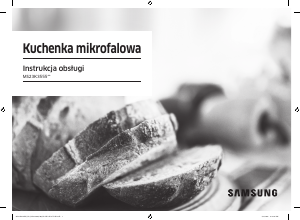 Instrukcja Samsung MS23K3555EW Kuchenka mikrofalowa