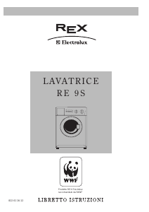 Manuale Electrolux-Rex RE 9S Lavatrice