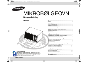Brugsanvisning Samsung MW86N Mikroovn