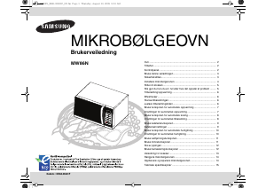 Bruksanvisning Samsung MW86N Mikrobølgeovn