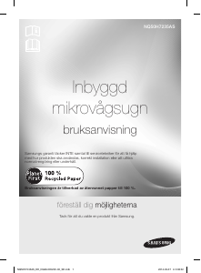 Käyttöohje Samsung NQ50H7235AS Mikroaaltouuni