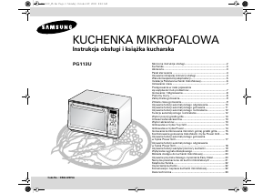 Instrukcja Samsung PG113U Kuchenka mikrofalowa