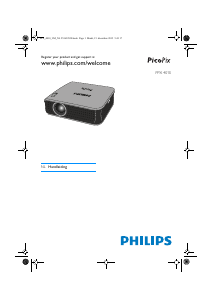 Handleiding Philips PPX4010 PicoPix Beamer