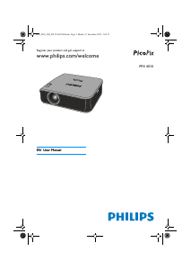 Manual Philips PPX4010 PicoPix Projector