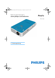 Bedienungsanleitung Philips PPX4150A PicoPix Projektor