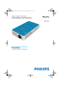 Manual Philips PPX4150A PicoPix Projector