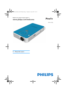 Manual de uso Philips PPX4150A PicoPix Proyector