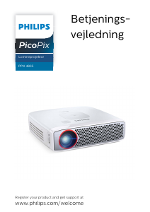 Brugsanvisning Philips PPX4835 PicoPix Projektor