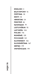 Használati útmutató Philips HQ8170CC Borotva