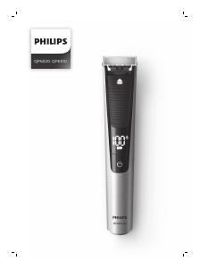 Посібник Philips QP6510 OneBlade Pro Бритва