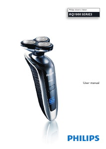 מדריך Philips RQ1060 מכונת גילוח