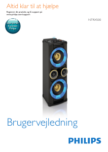 Brugsanvisning Philips NTRX500 Højttaler