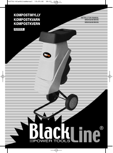 Käyttöohje BlackLine K2000X Oksasilppuri