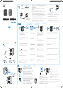 Mode d’emploi Philips SB5200 Haut-parleur