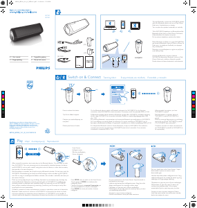 Manual Philips SB7100 Speaker