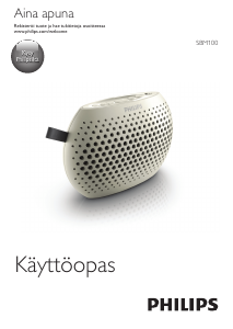 Käyttöohje Philips SBM100GRY Kaiutin