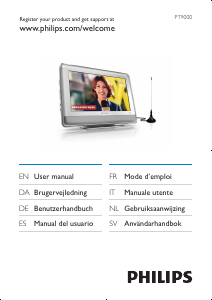 Brugsanvisning Philips PT9000 TV