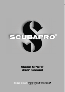 Bedienungsanleitung Scubapro Aladin Sport Tauchcomputer