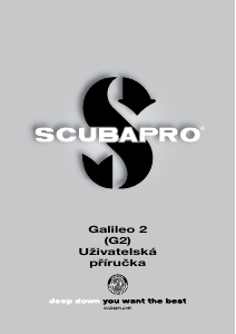 Manuál Scubapro Galileo 2 Potápěčský počítač