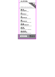 Käyttöohje Auriol IAN 93791 Rannekello