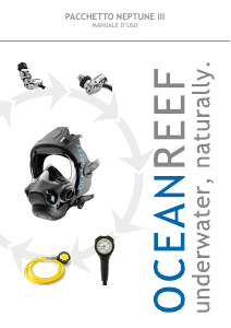 Manuale Ocean Reef Neptune III Maschera sub