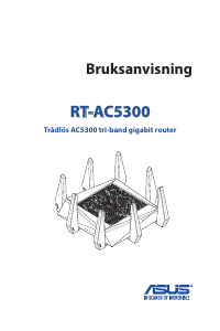 Bruksanvisning Asus RT-AC5300 Router