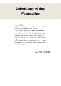 Handleiding Asko W6242 Wasmachine