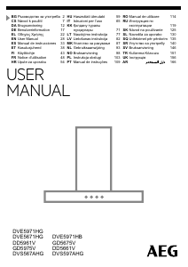 Bedienungsanleitung AEG DVS597AHG Dunstabzugshaube