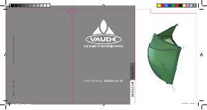 Manual de uso Vaude Taurus UL 2P Carpa de campaña