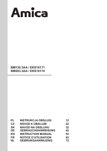 Handleiding Amica EKS 16171 Koelkast