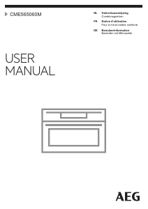Handleiding AEG CME565060M Oven