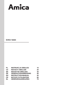 Bedienungsanleitung Amica EVKS 16404 Kühlschrank