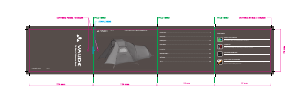 Manual de uso Vaude Chapel SUL 3P Carpa de campaña