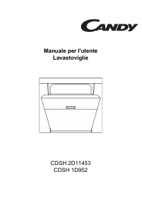 Manuale Candy CDSH 2D11453 Lavastoviglie