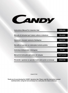 Manuale Candy CI642CTT/E1 Piano cottura