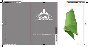 Manuale Vaude Power Ferret SUL 2P Tenda