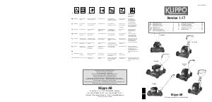 Instrukcja Klippo Pro 17 Kosiarka