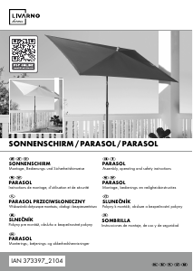 Instrukcja Livarno IAN 373397 Parasol