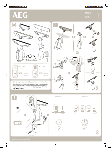 Manual de uso AEG WX7-60CE1 Limpiacristales