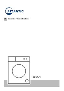 Manuale Atlantic Giulia.F1 Lavatrice