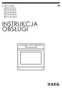 Instrukcja AEG BS731472NM Piekarnik