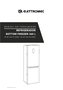 Manual Elettromec RF-BF-360-XX-2HMC Frigorífico combinado