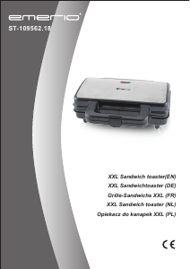 Handleiding Emerio ST-109562.18 Contactgrill