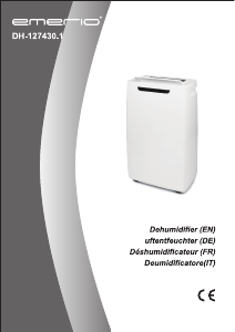 Manual Emerio DH-127430.1 Dehumidifier