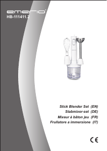 Manual Emerio HB-111411.2 Hand Blender